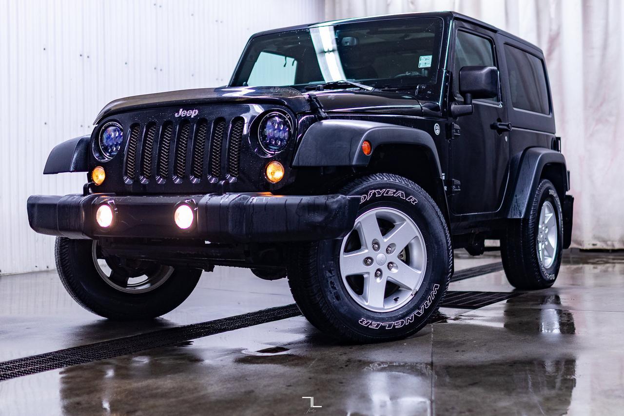 2014 Jeep Wrangler 4x4 Sport 2 Door Manual Red Deer AB