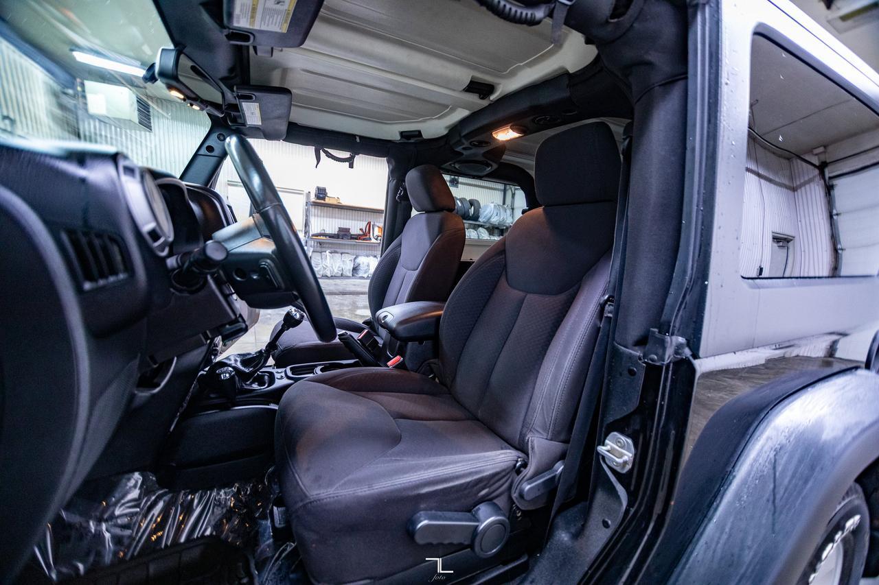 2014 Jeep Wrangler 4x4 Sport 2 Door Manual Red Deer AB