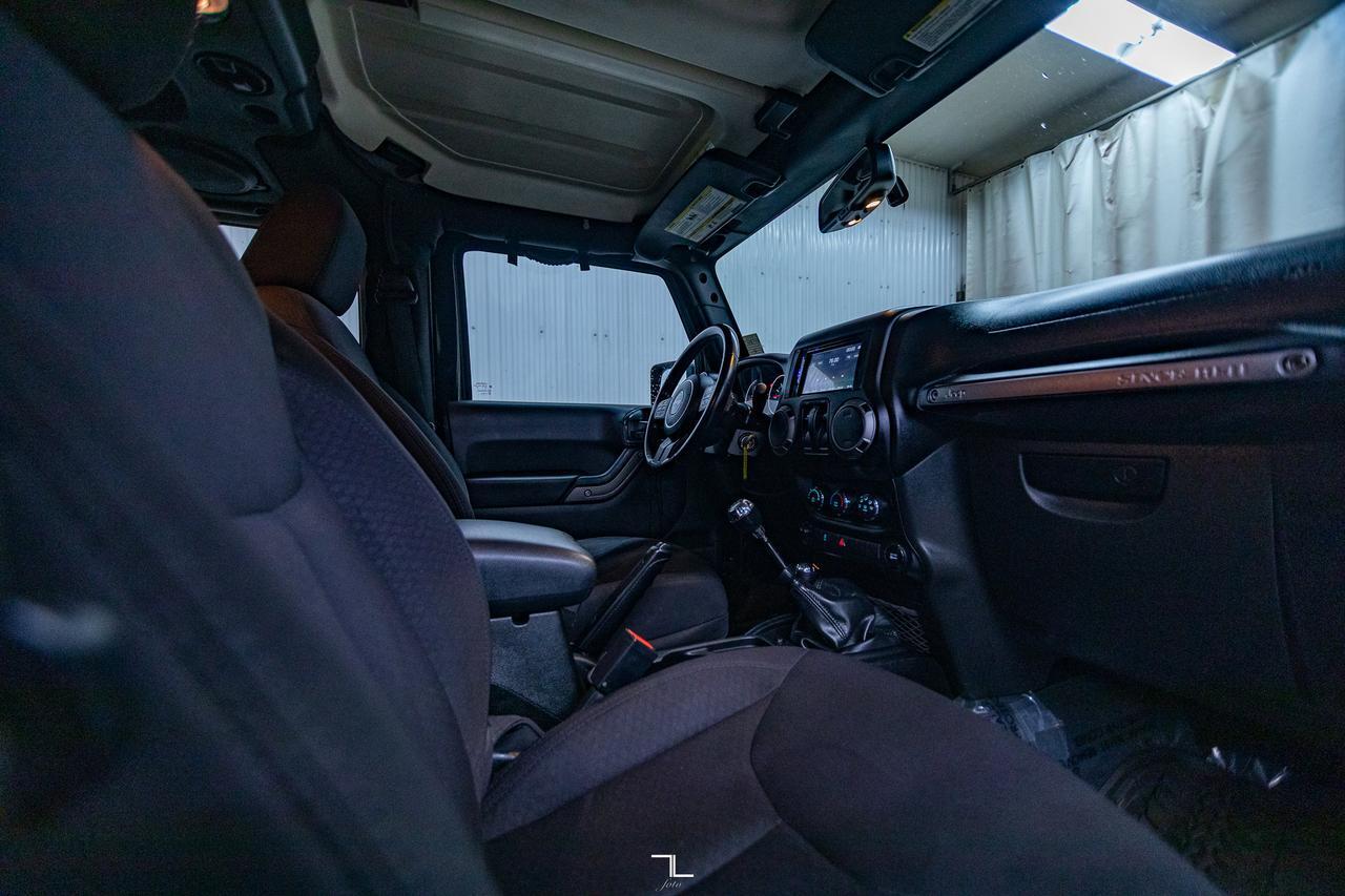 2014 Jeep Wrangler 4x4 Sport 2 Door Manual Red Deer AB