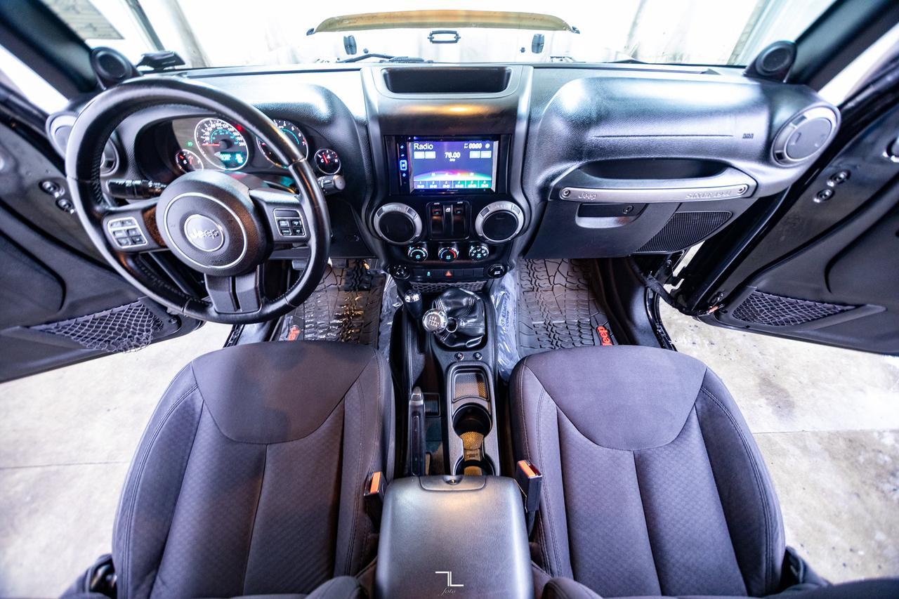 2014 Jeep Wrangler 4x4 Sport 2 Door Manual Red Deer AB