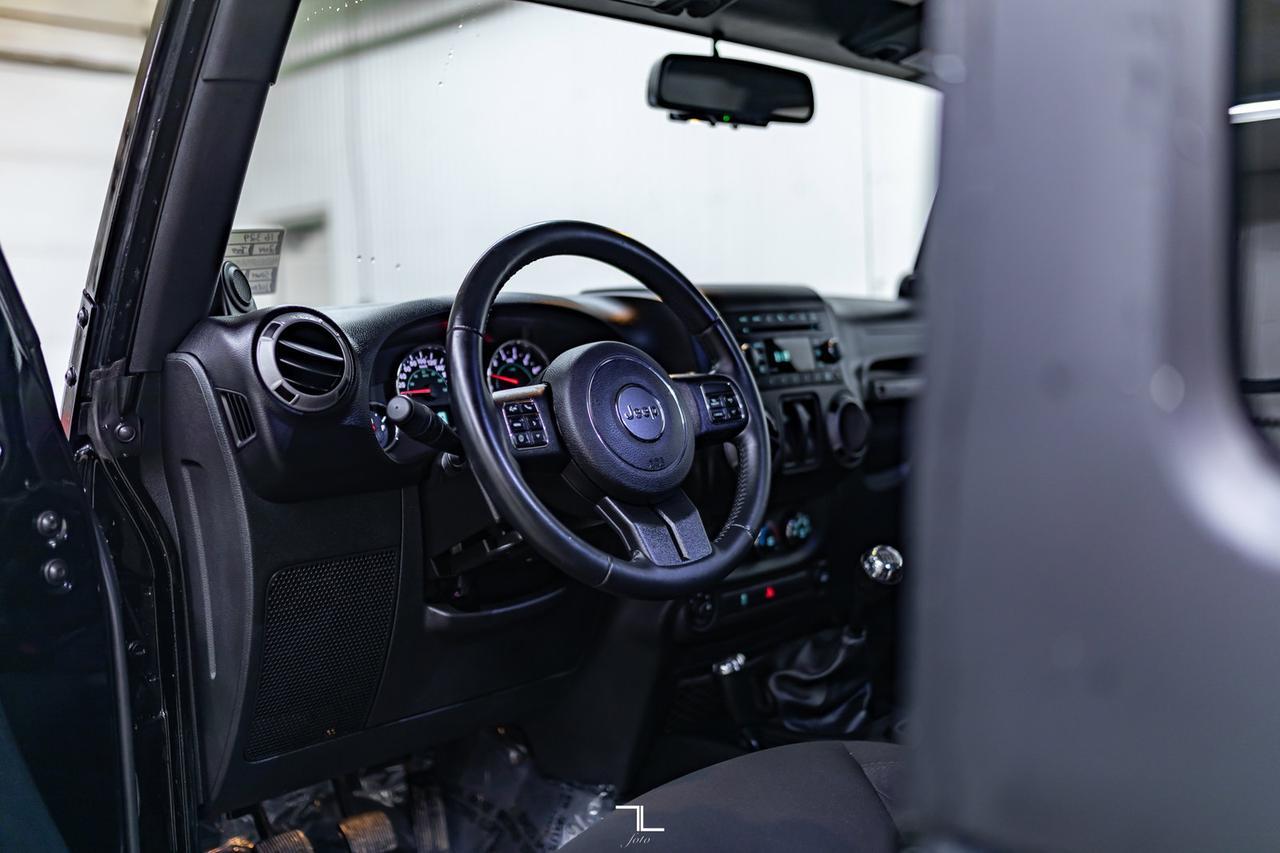 2014 Jeep Wrangler 4x4 Sport Manual Red Deer AB