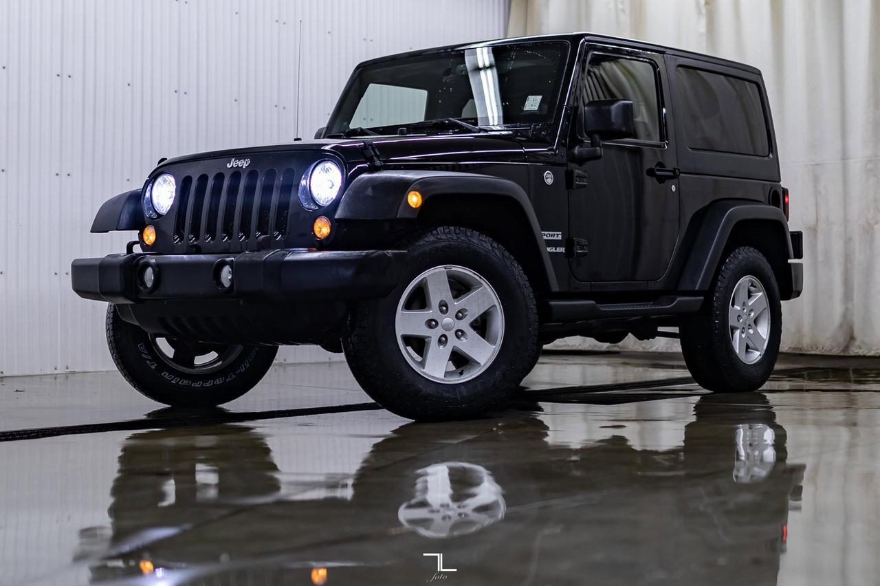 2014 Jeep Wrangler 4x4 Sport Manual Red Deer AB