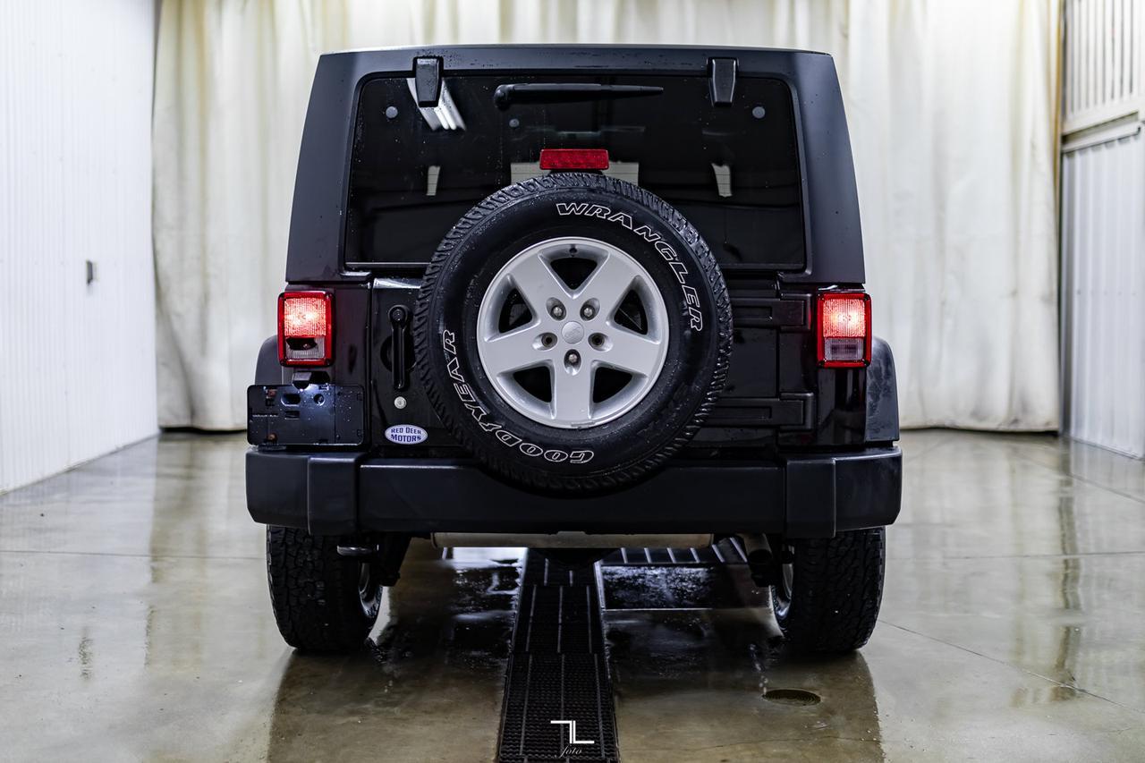 2014 Jeep Wrangler 4x4 Sport Manual Red Deer AB