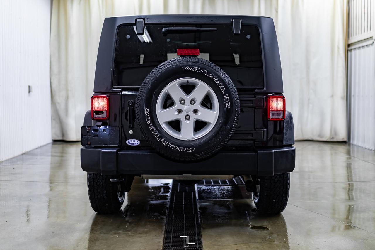 2014 Jeep Wrangler 4x4 Sport Manual Red Deer AB