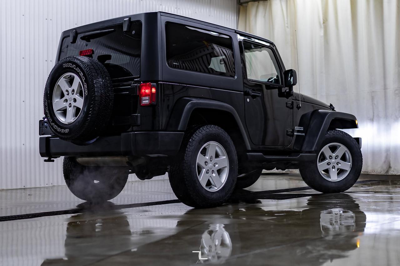 2014 Jeep Wrangler 4x4 Sport Manual Red Deer AB