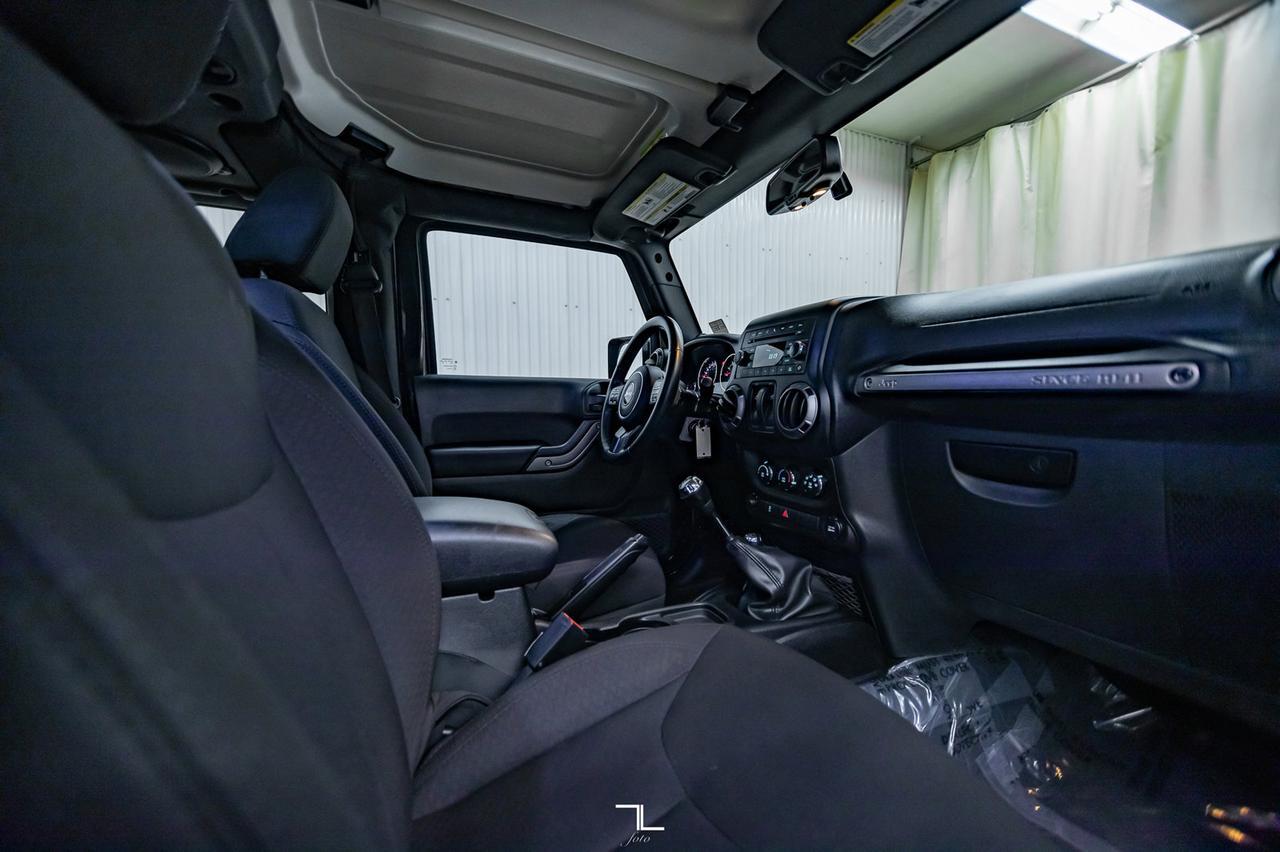 2014 Jeep Wrangler 4x4 Sport Manual Red Deer AB