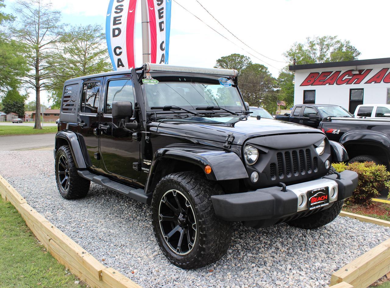2014 Jeep Wrangler Sahara Unlimited, BLUETOOTH, HARD TOP, SIRIUS RADIO