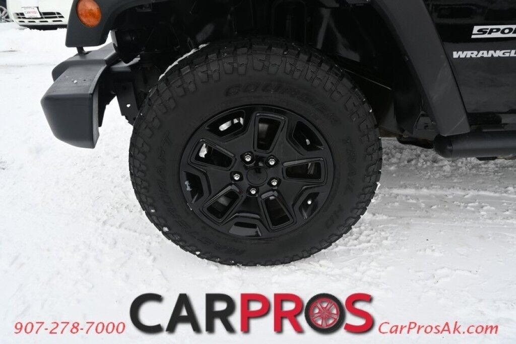 2014 Jeep Wrangler Sport - 3.6L V6 - 4X4 - Automatic - Hard Top - Fog Lights - 30 Light Bar - Tow Package Anchorage AK