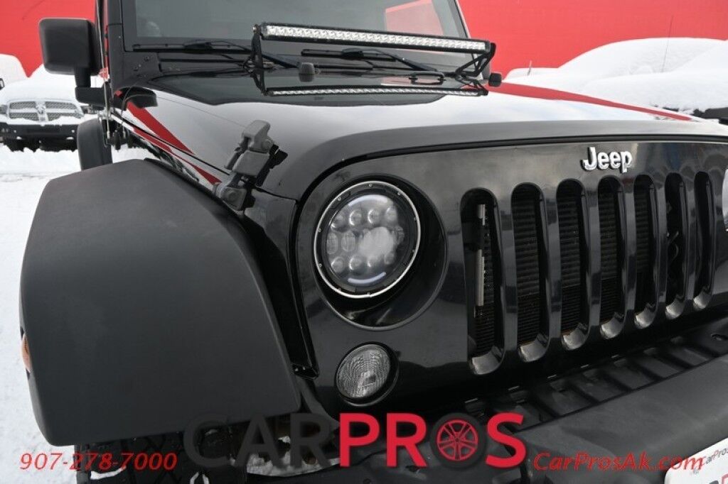 2014 Jeep Wrangler Sport - 3.6L V6 - 4X4 - Automatic - Hard Top - Fog Lights - 30 Light Bar - Tow Package Anchorage AK