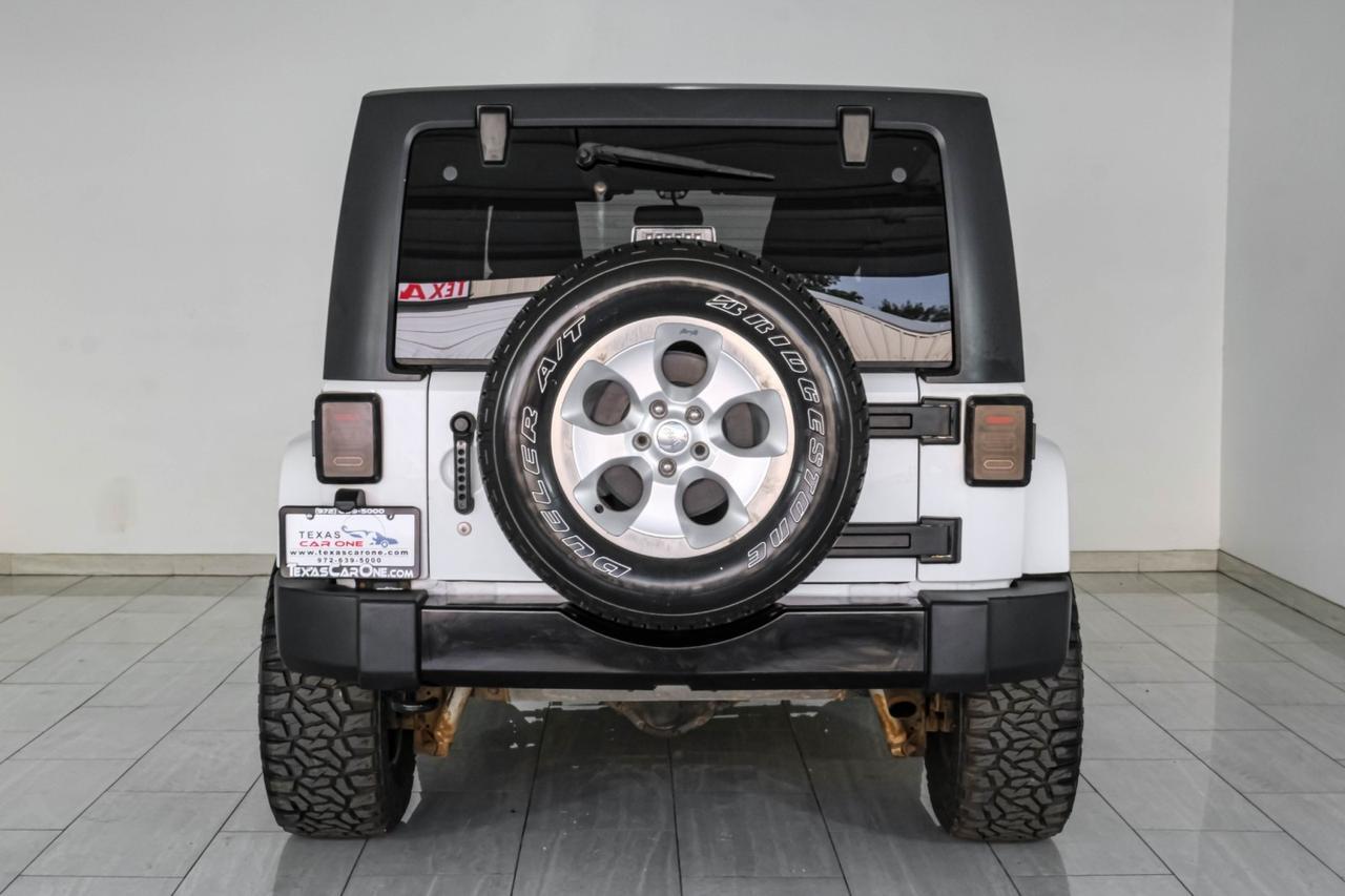 2014 Jeep Wrangler UNLIMITED SAHARA 4WD AUTOMATIC HARD TOP CONVERTIBLE NAVIGATION C Carrollton TX