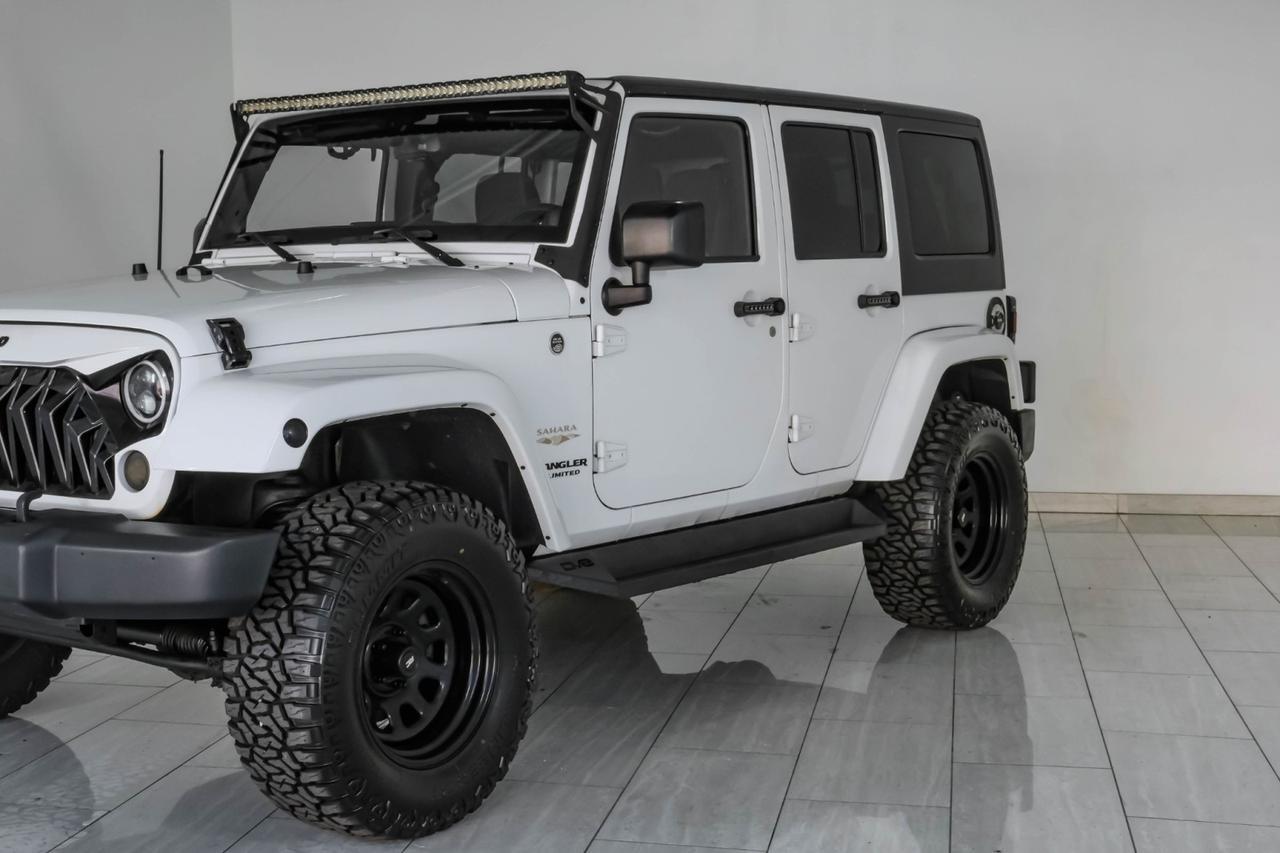 2014 Jeep Wrangler UNLIMITED SAHARA 4WD AUTOMATIC HARD TOP CONVERTIBLE NAVIGATION CRUISE CONTROL Carrollton TX