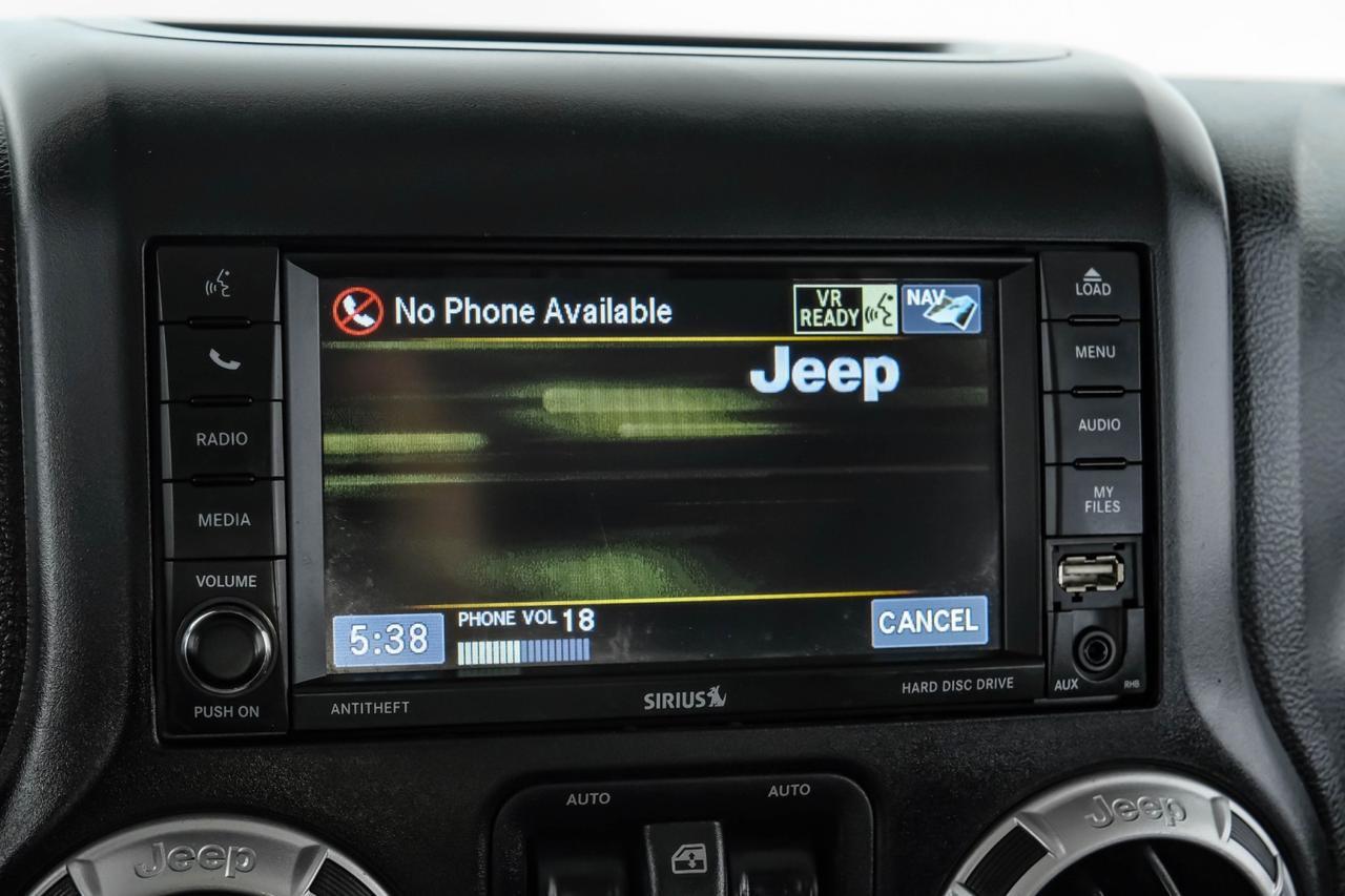 2014 Jeep Wrangler UNLIMITED SAHARA 4WD AUTOMATIC HARD TOP CONVERTIBLE NAVIGATION CRUISE CONTROL Carrollton TX