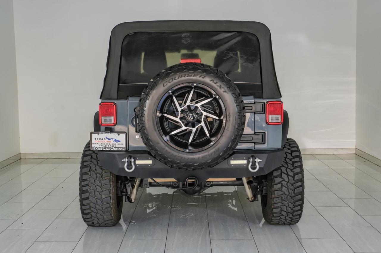 2014 Jeep Wrangler UNLIMITED SAHARA 4WD AUTOMATIC SOFT TOP CONVERTIBLE RUNNING BOARDS TOW HITCH Carrollton TX