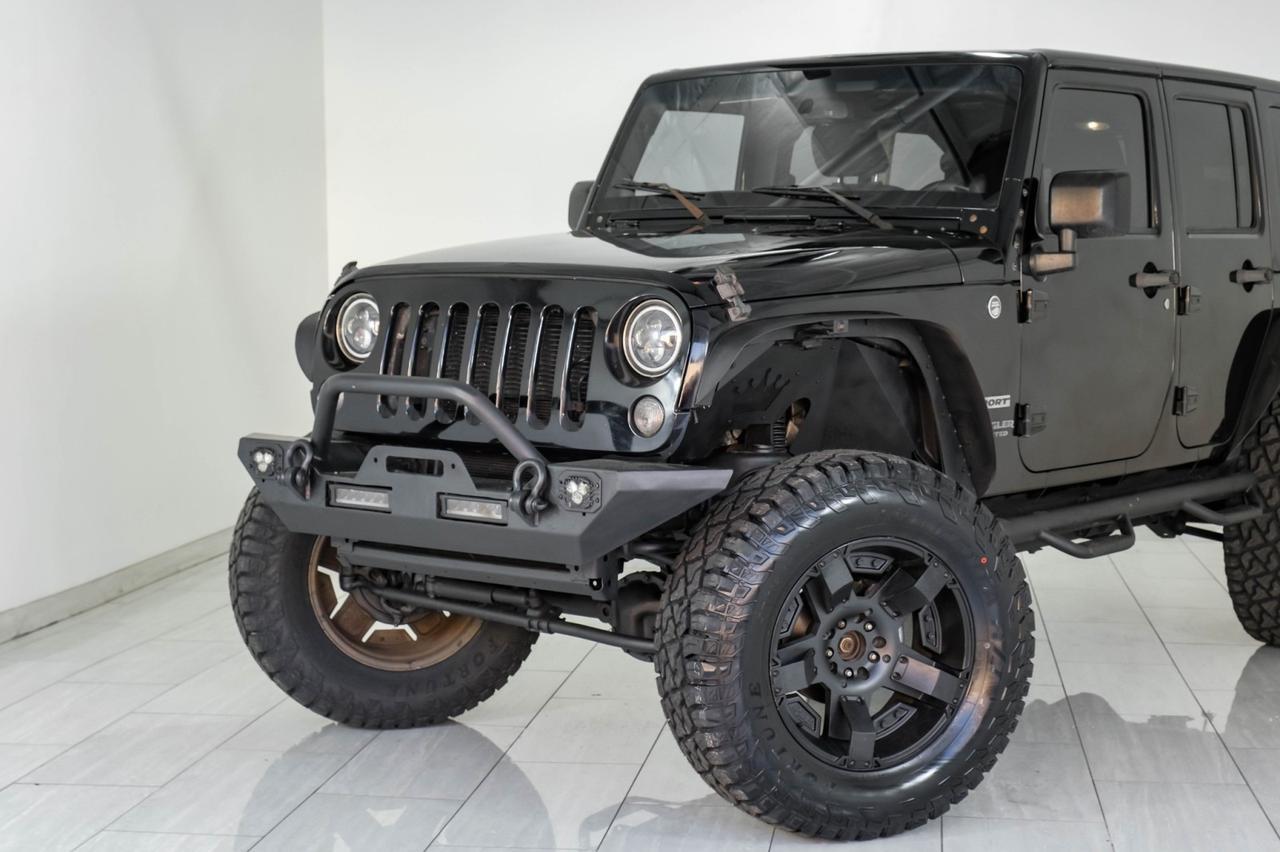 2014 Jeep Wrangler UNLIMITED SPORT 4WD AUTOMATIC HARD TOP CONVERTIBLE CRUISE CONTRO Carrollton TX