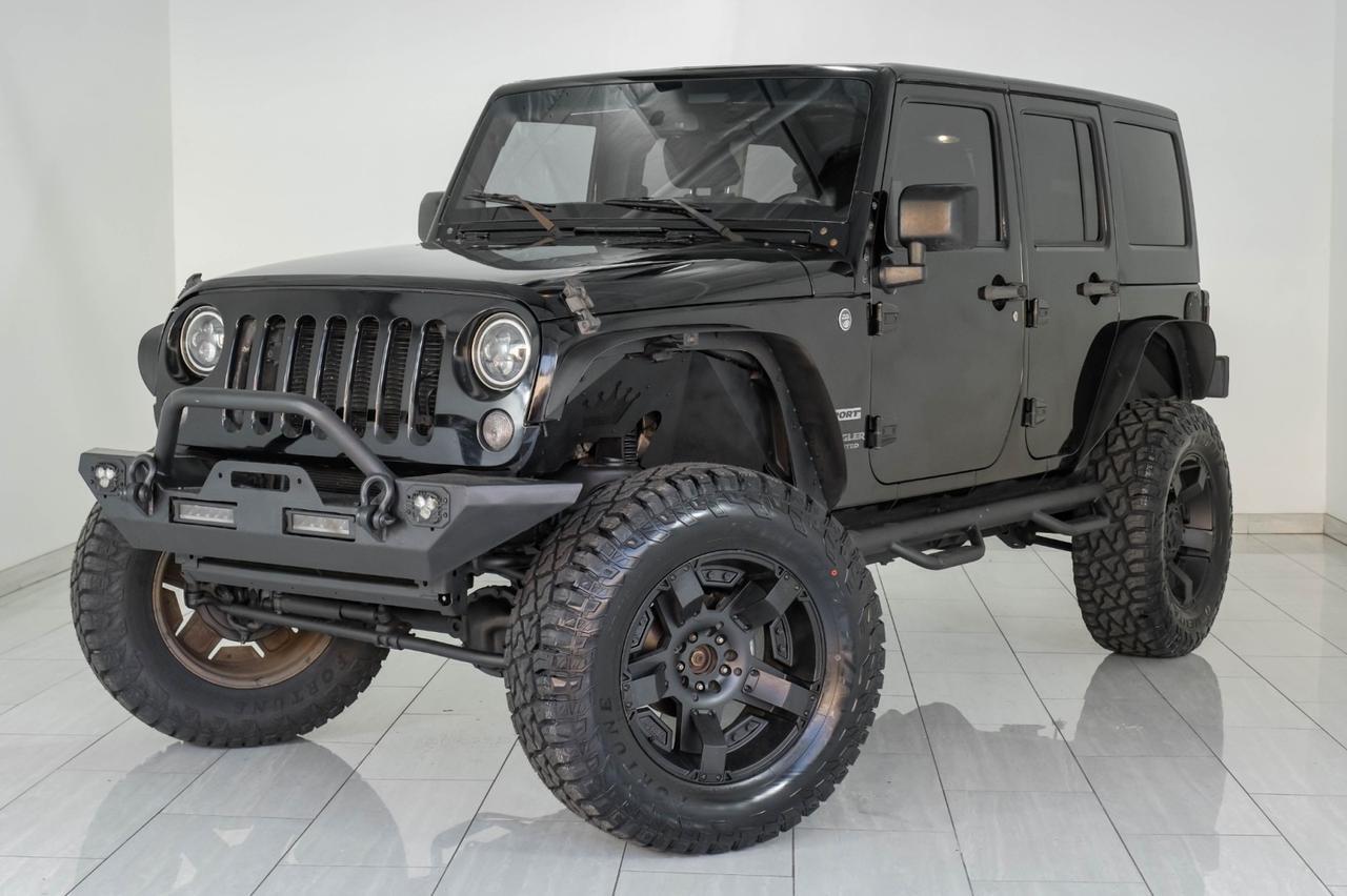 2014 Jeep Wrangler UNLIMITED SPORT 4WD AUTOMATIC HARD TOP CONVERTIBLE CRUISE CONTRO Carrollton TX