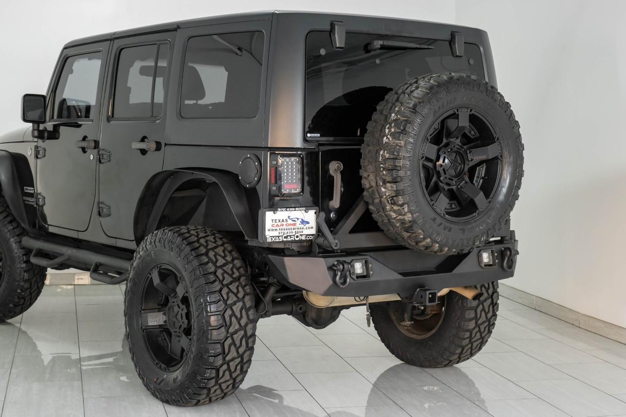 2014 Jeep Wrangler UNLIMITED SPORT 4WD AUTOMATIC HARD TOP CONVERTIBLE CRUISE CONTRO Carrollton TX