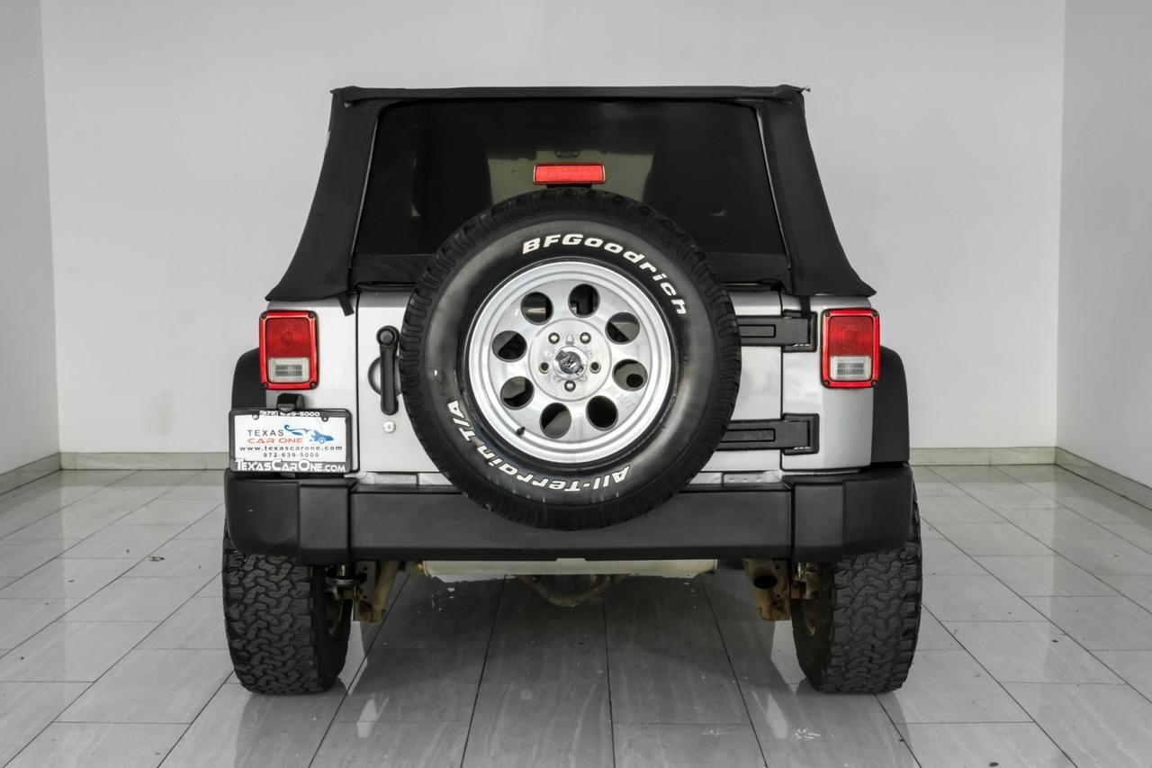 2014 Jeep Wrangler UNLIMITED SPORT 4WD SOFT TOP CONVERTIBLE CRUISE CONTROL ALLOY WH Carrollton TX