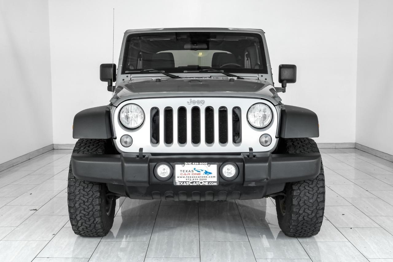 2014 Jeep Wrangler UNLIMITED SPORT 4WD SOFT TOP CONVERTIBLE CRUISE CONTROL ALLOY WH