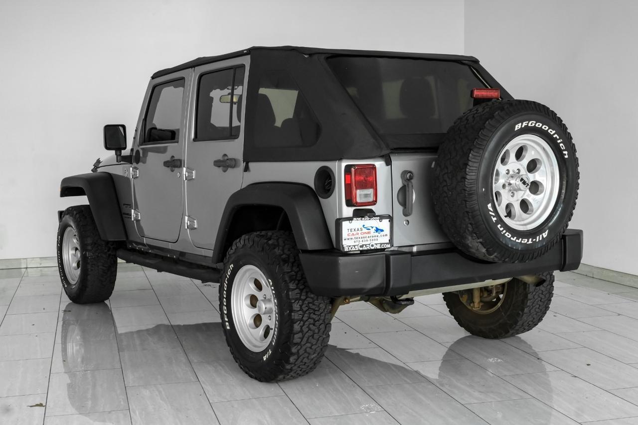 2014 Jeep Wrangler UNLIMITED SPORT 4WD SOFT TOP CONVERTIBLE CRUISE CONTROL ALLOY WH Carrollton TX