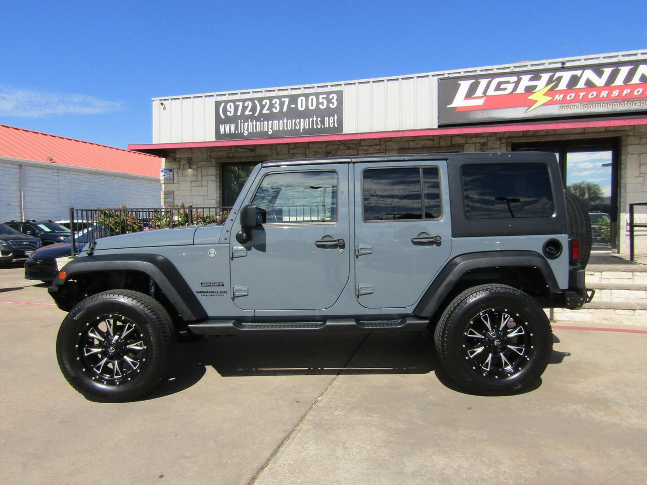 2014 Jeep Wrangler Unlimited 4WD 4dr Sport Grand Prairie TX