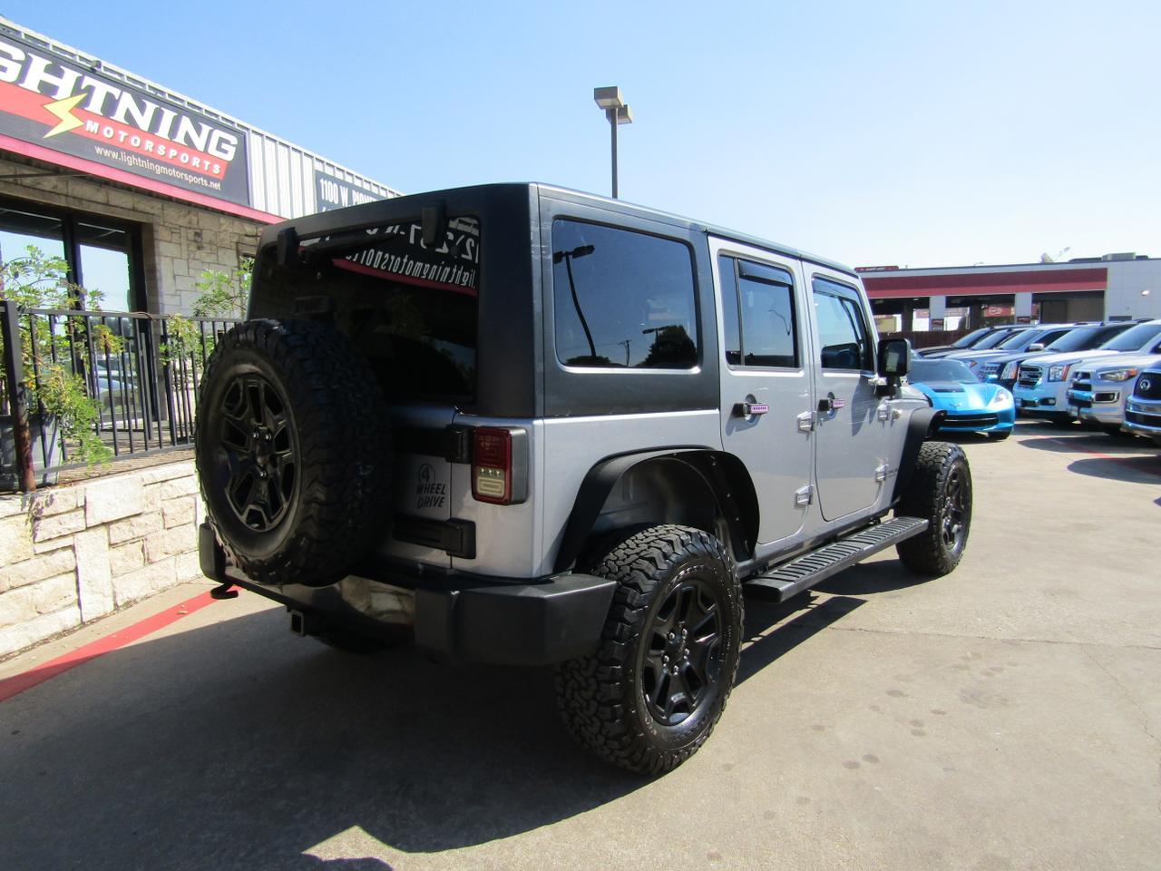 2014 Jeep Wrangler Unlimited 4WD 4dr Willys Wheeler Grand Prairie TX