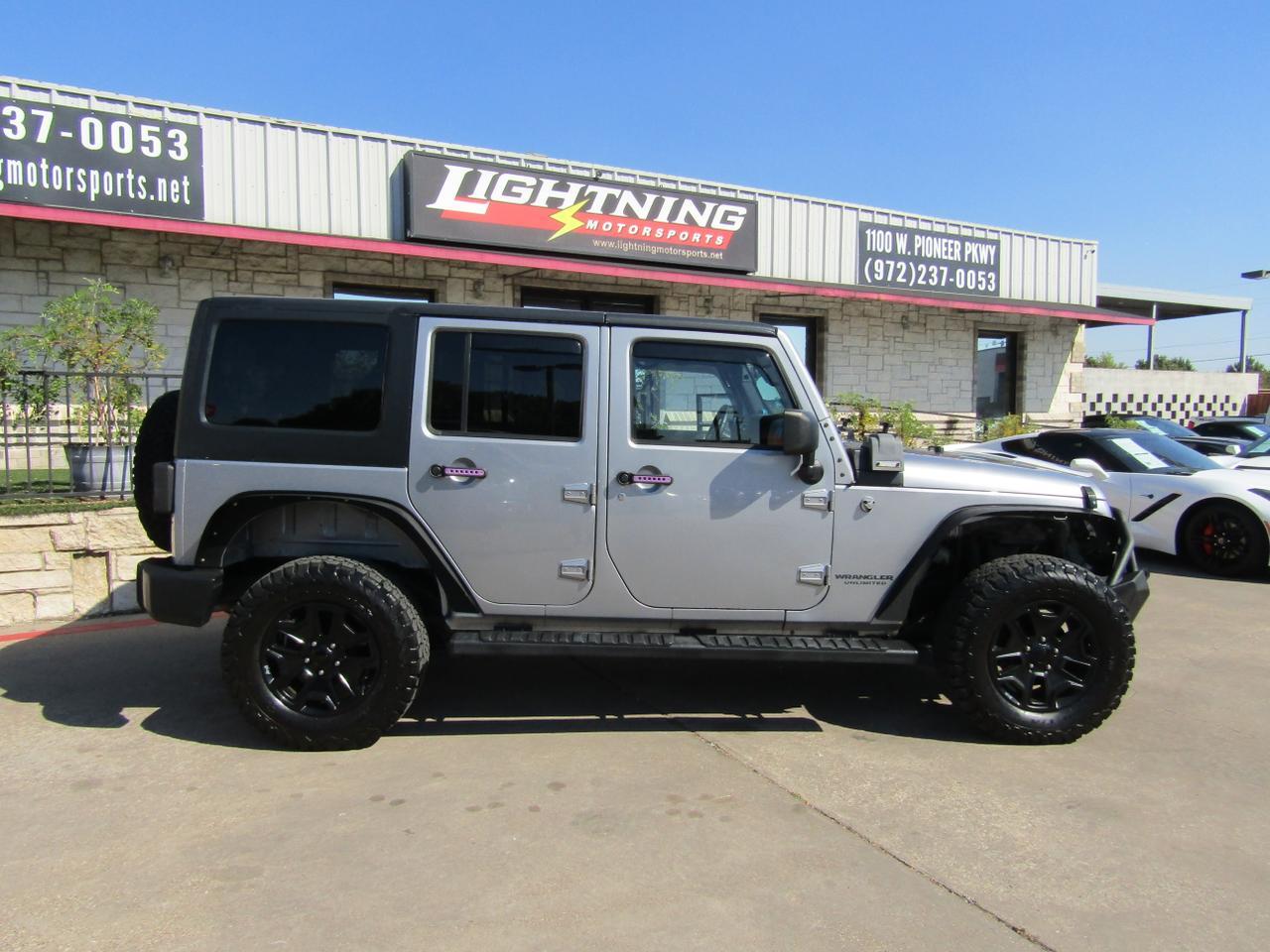 2014 Jeep Wrangler Unlimited 4WD 4dr Willys Wheeler Grand Prairie TX