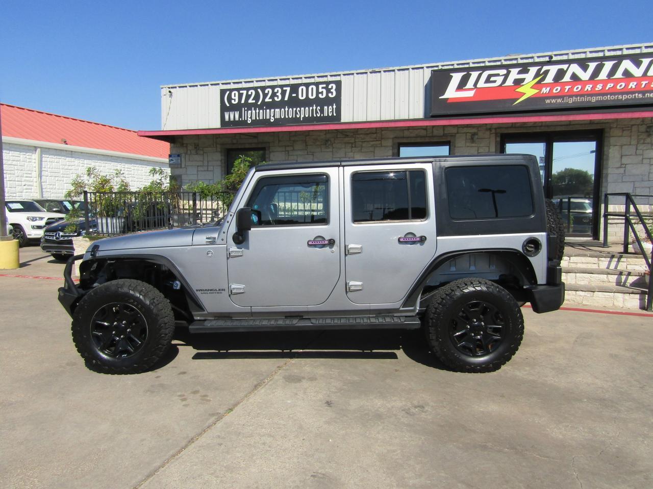 2014 Jeep Wrangler Unlimited 4WD 4dr Willys Wheeler Grand Prairie TX