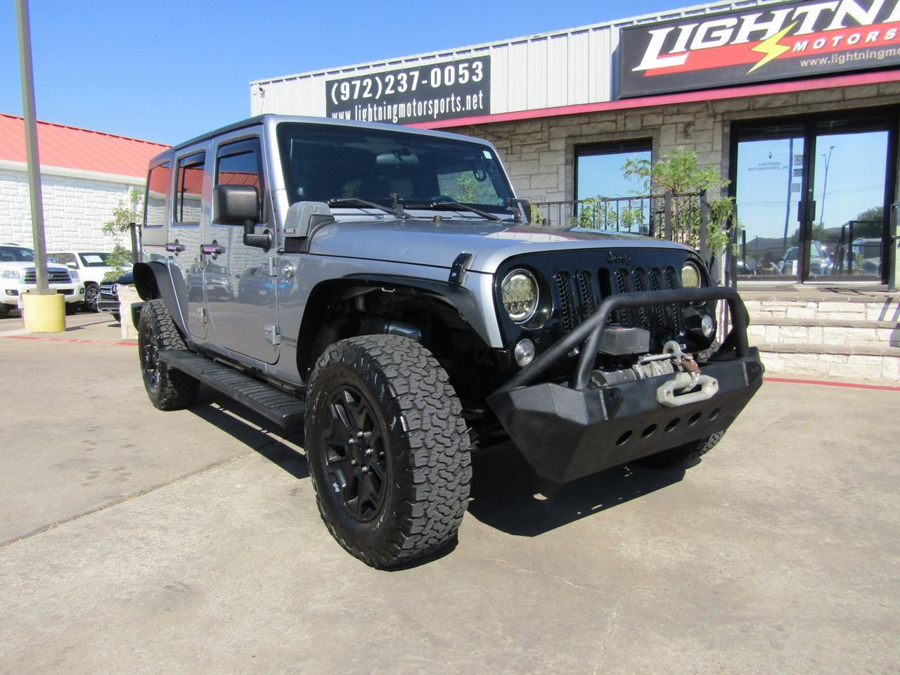 2014 Jeep Wrangler Unlimited 4WD 4dr Willys Wheeler Grand Prairie TX