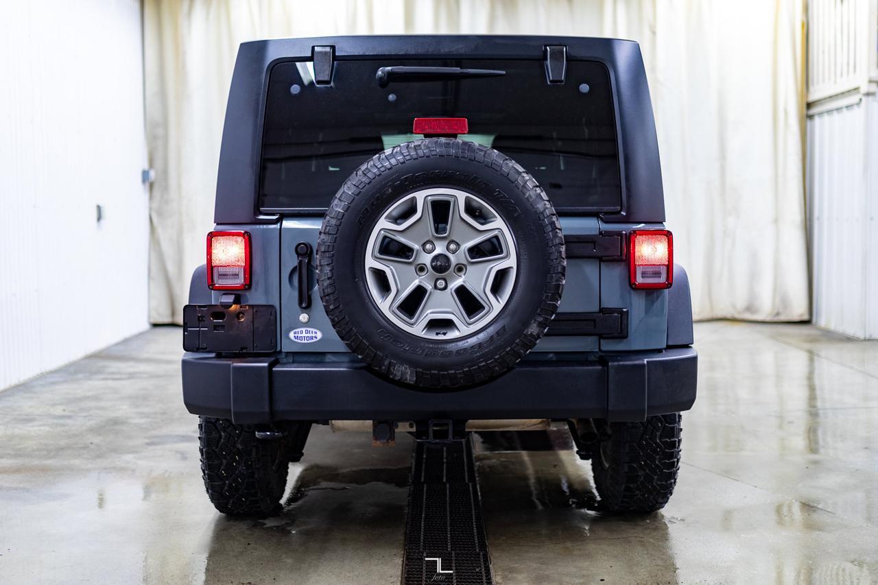2014 Jeep Wrangler Unlimited 4x4 Rubicon Nav Red Deer AB