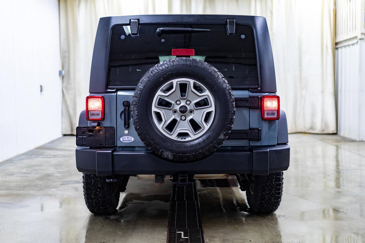 2014 Jeep Wrangler Unlimited 4x4 Rubicon Nav Red Deer AB