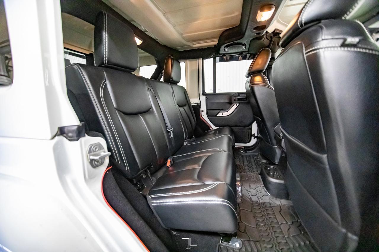 2014 Jeep Wrangler Unlimited 4x4 Sahara Polar Edition Leather Nav Fuel Wheels Red Deer AB