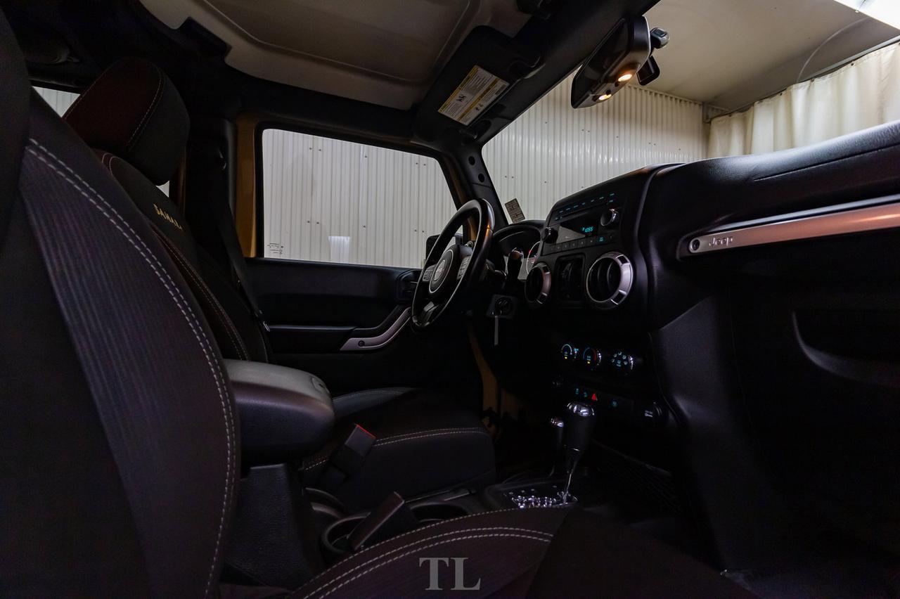 2014 Jeep Wrangler Unlimited 4x4 Sahara Red Deer AB
