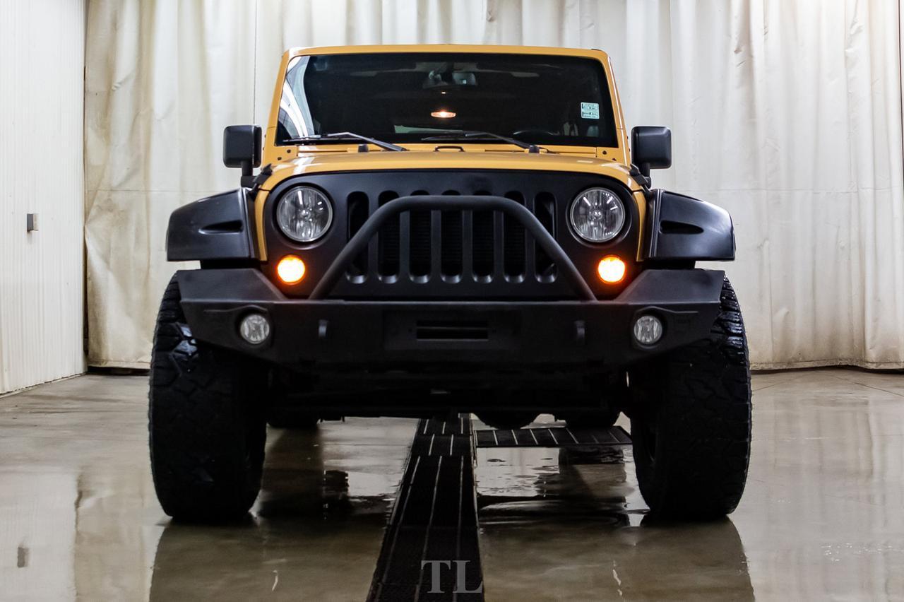 2014 Jeep Wrangler Unlimited 4x4 Sahara Red Deer AB