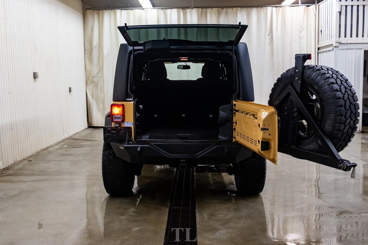 2014 Jeep Wrangler Unlimited 4x4 Sahara Red Deer AB
