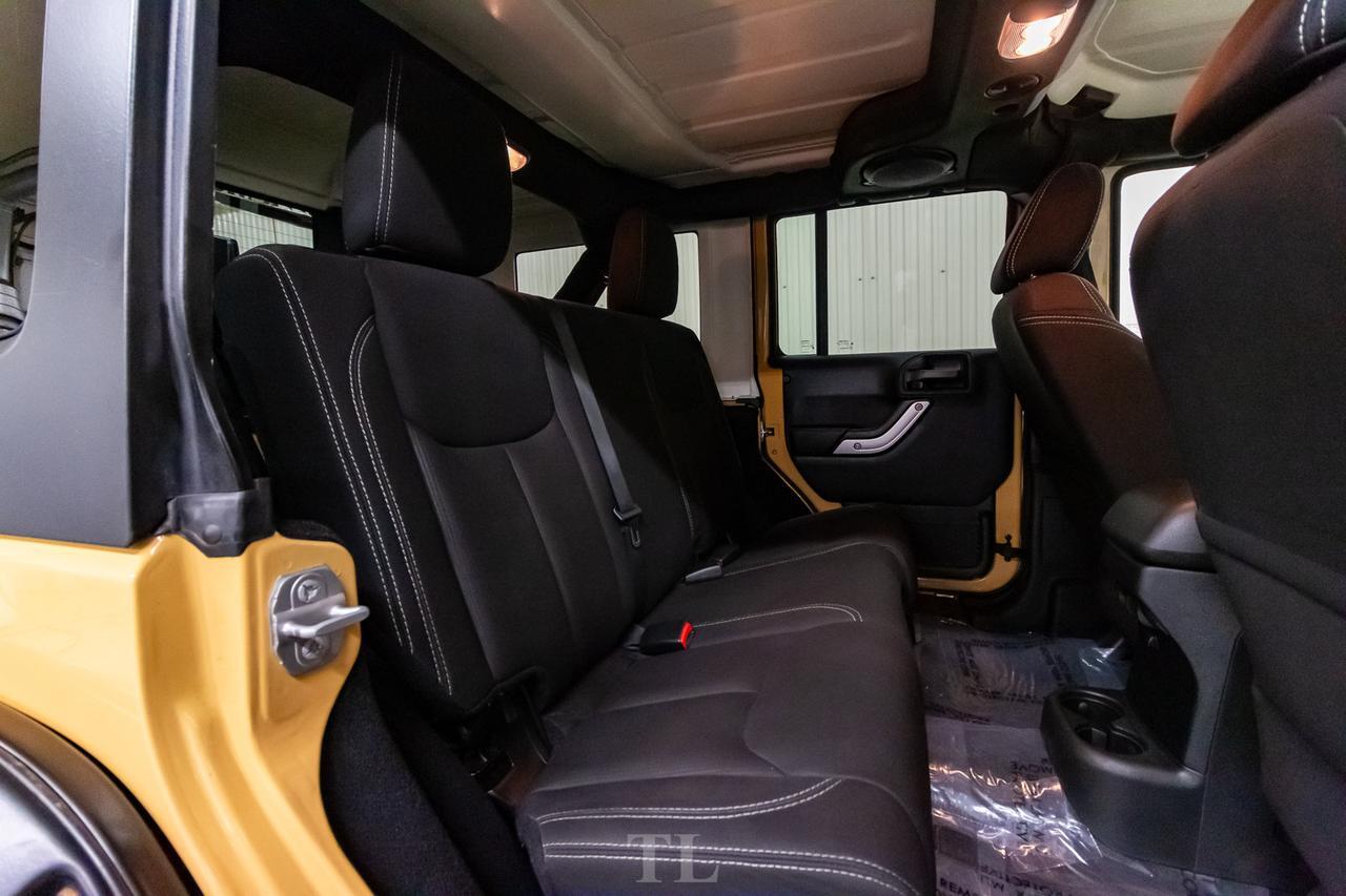 2014 Jeep Wrangler Unlimited 4x4 Sahara Red Deer AB