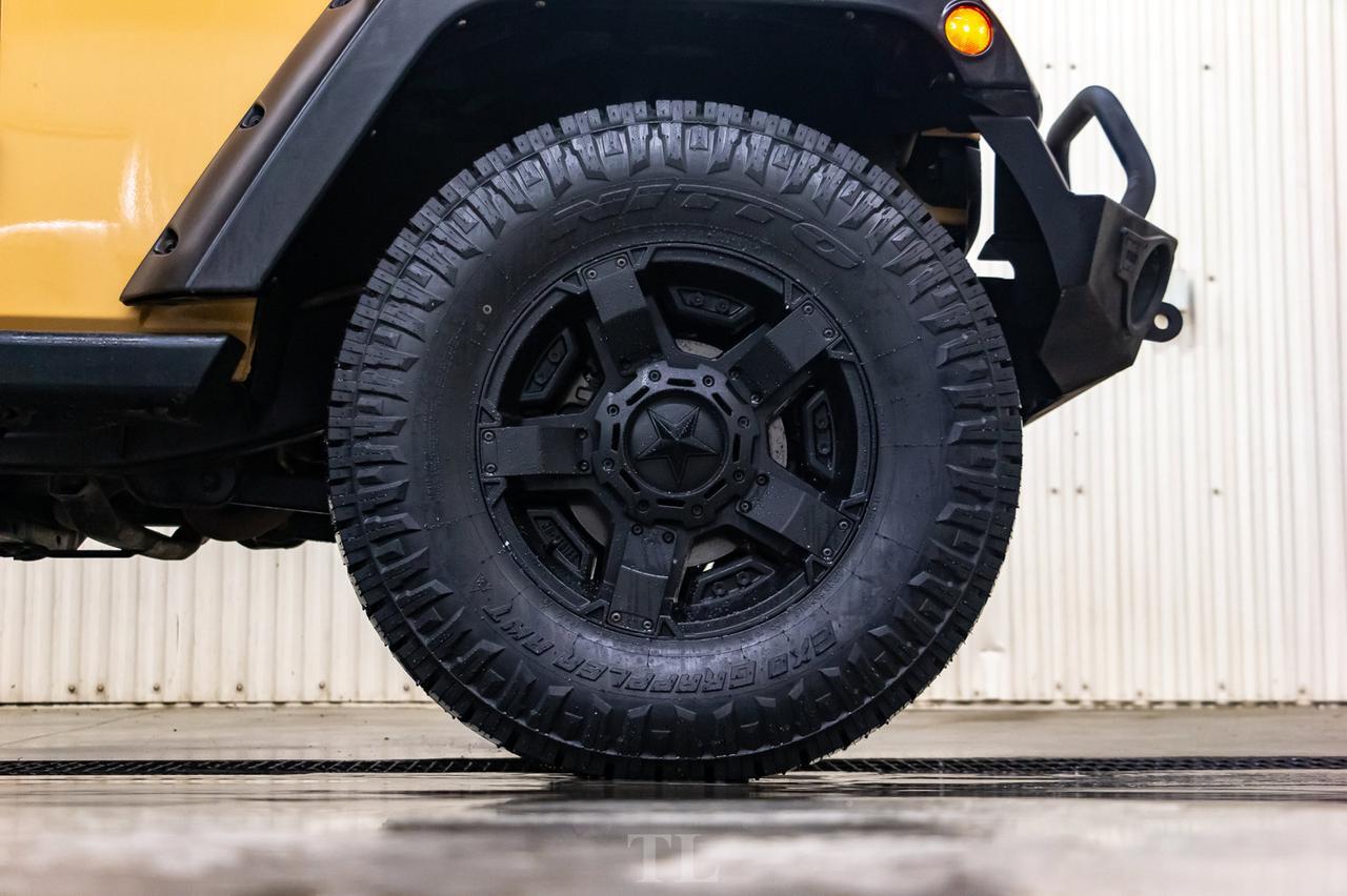 2014 Jeep Wrangler Unlimited 4x4 Sahara Red Deer AB