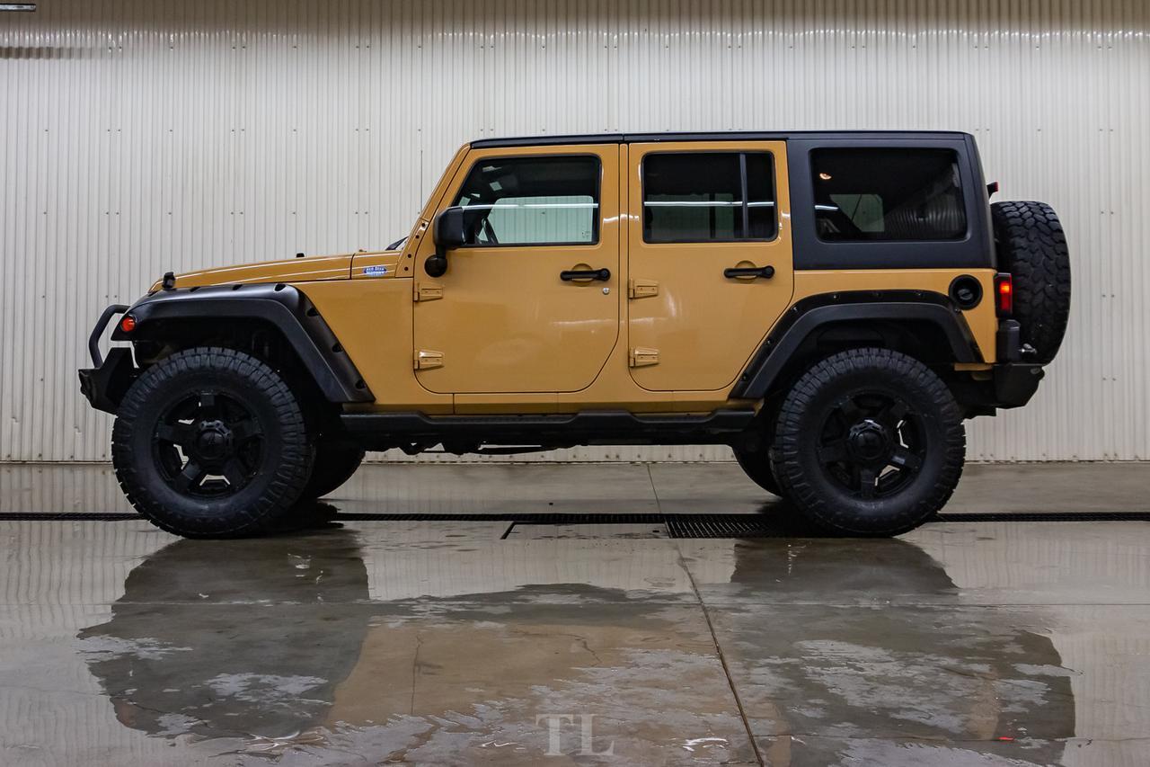 2014 Jeep Wrangler Unlimited 4x4 Sahara Red Deer AB