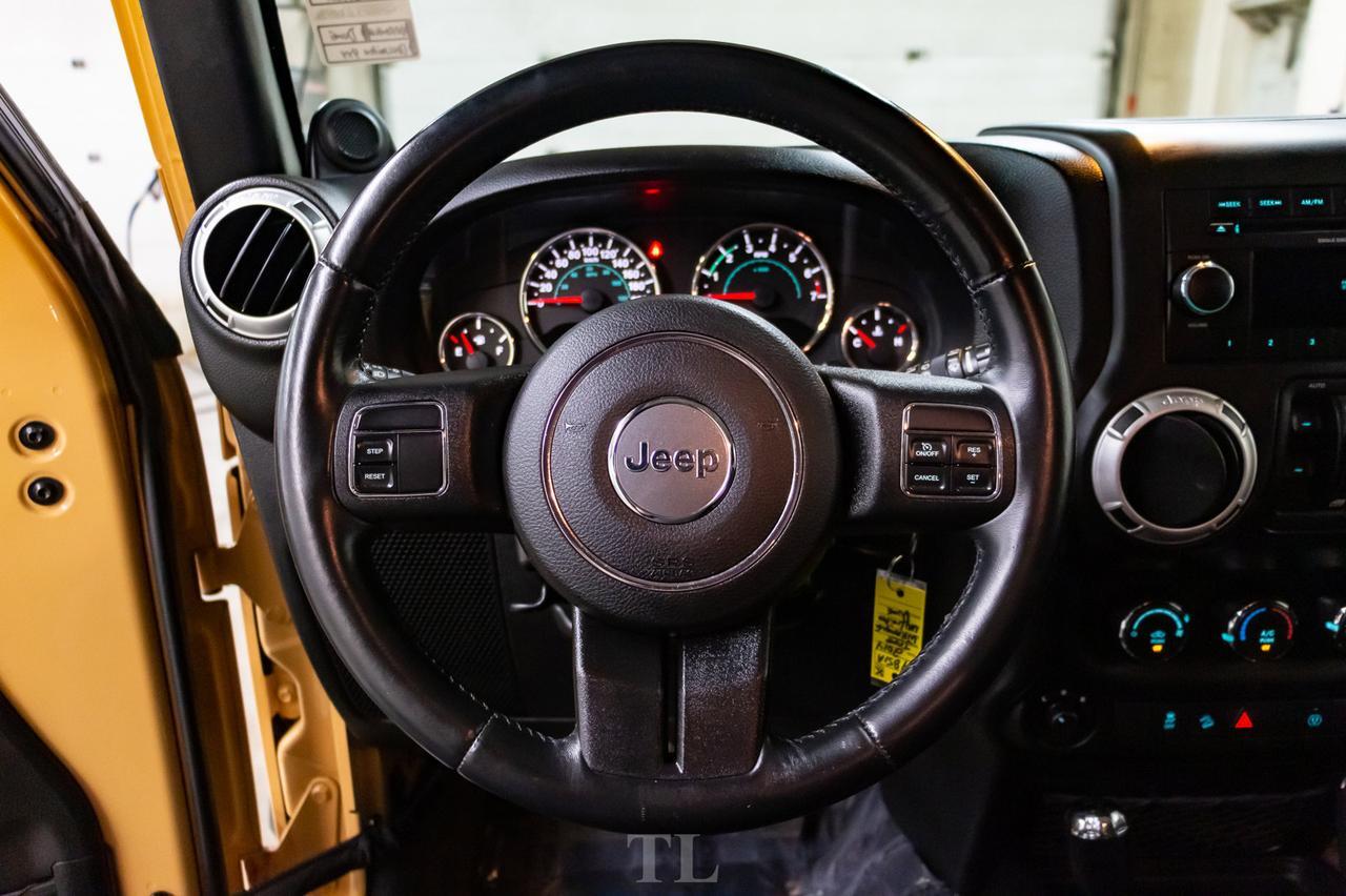 2014 Jeep Wrangler Unlimited 4x4 Sahara Red Deer AB