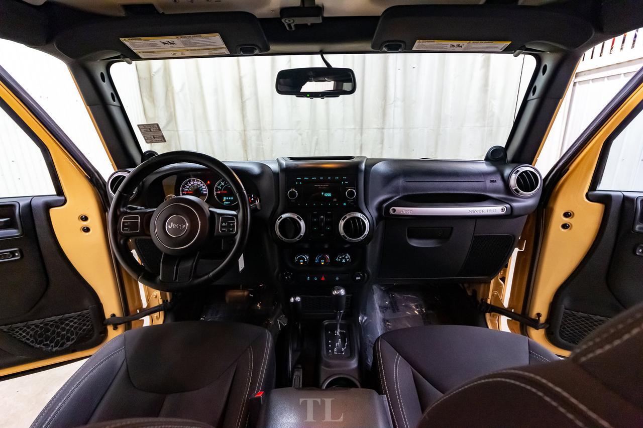 2014 Jeep Wrangler Unlimited 4x4 Sahara Red Deer AB