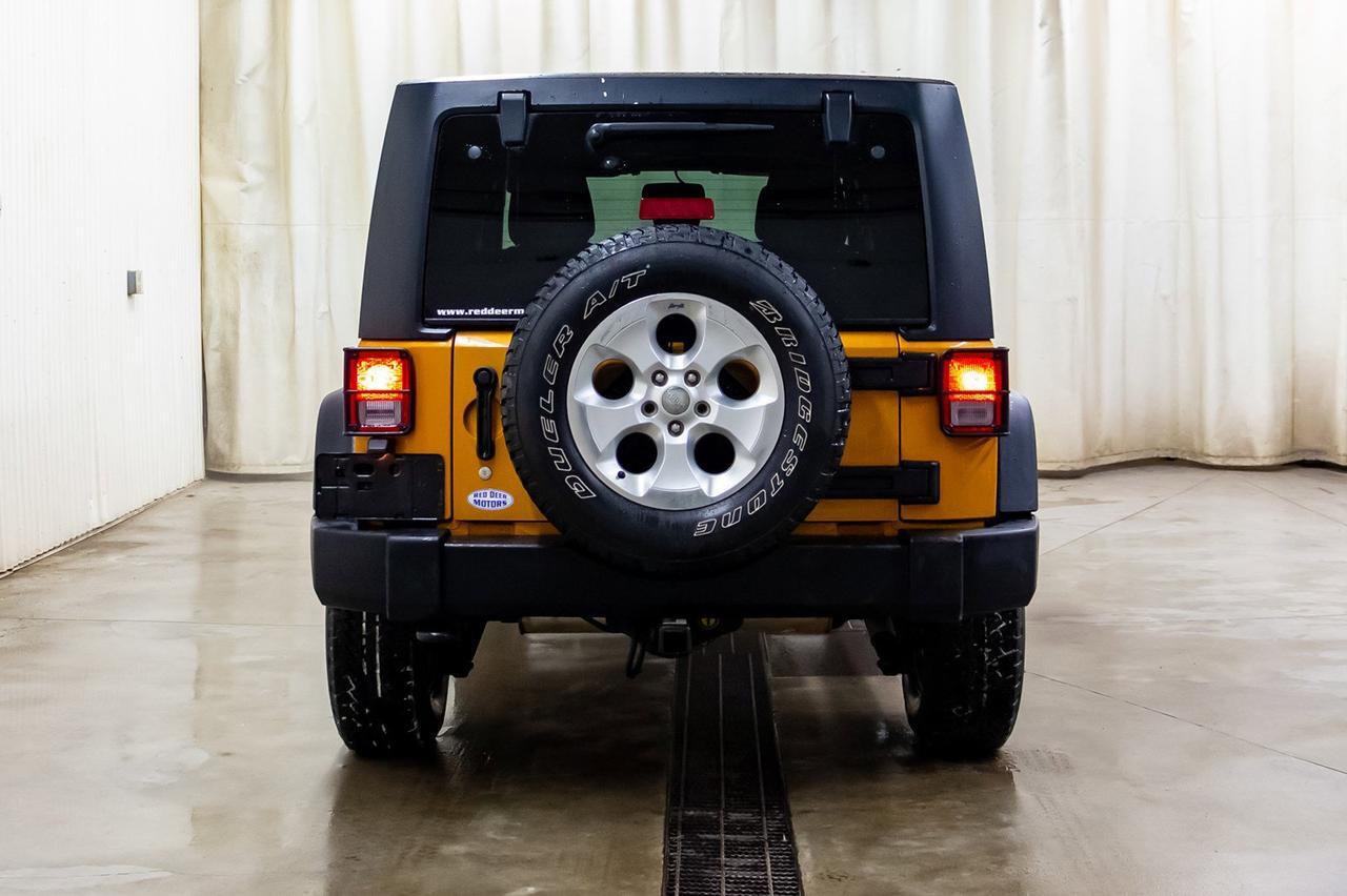 2014 Jeep Wrangler Unlimited 4x4 Sport Red Deer AB