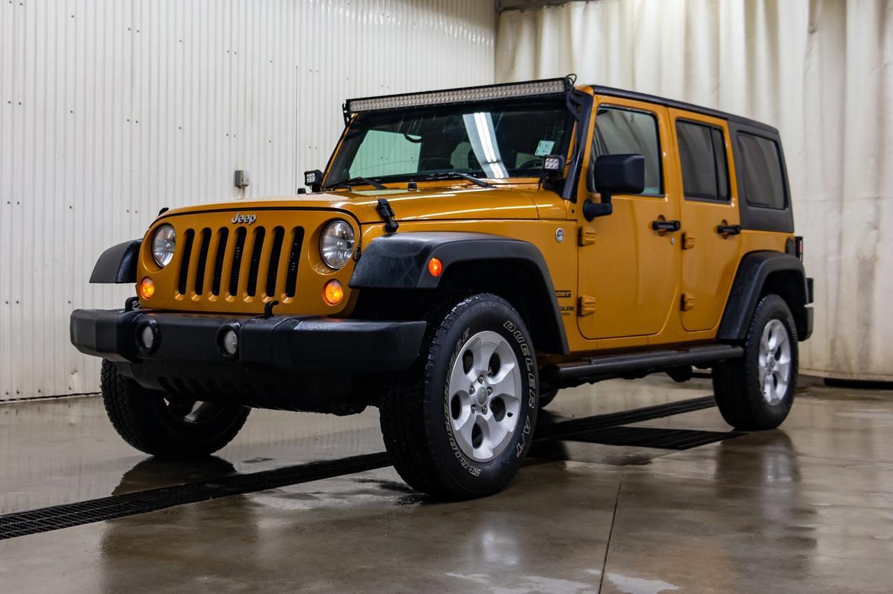 2014 Jeep Wrangler Unlimited 4x4 Sport Red Deer AB