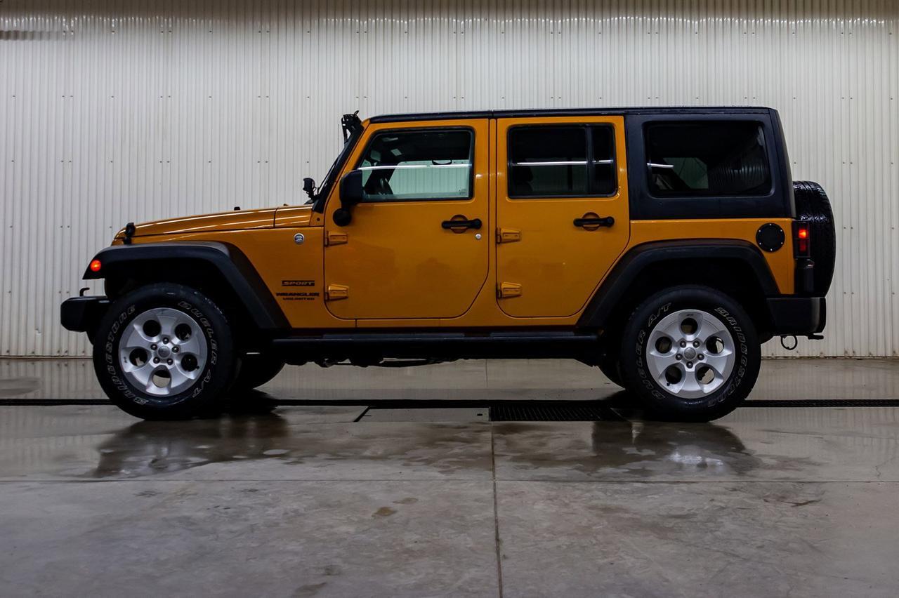 2014 Jeep Wrangler Unlimited 4x4 Sport Red Deer AB