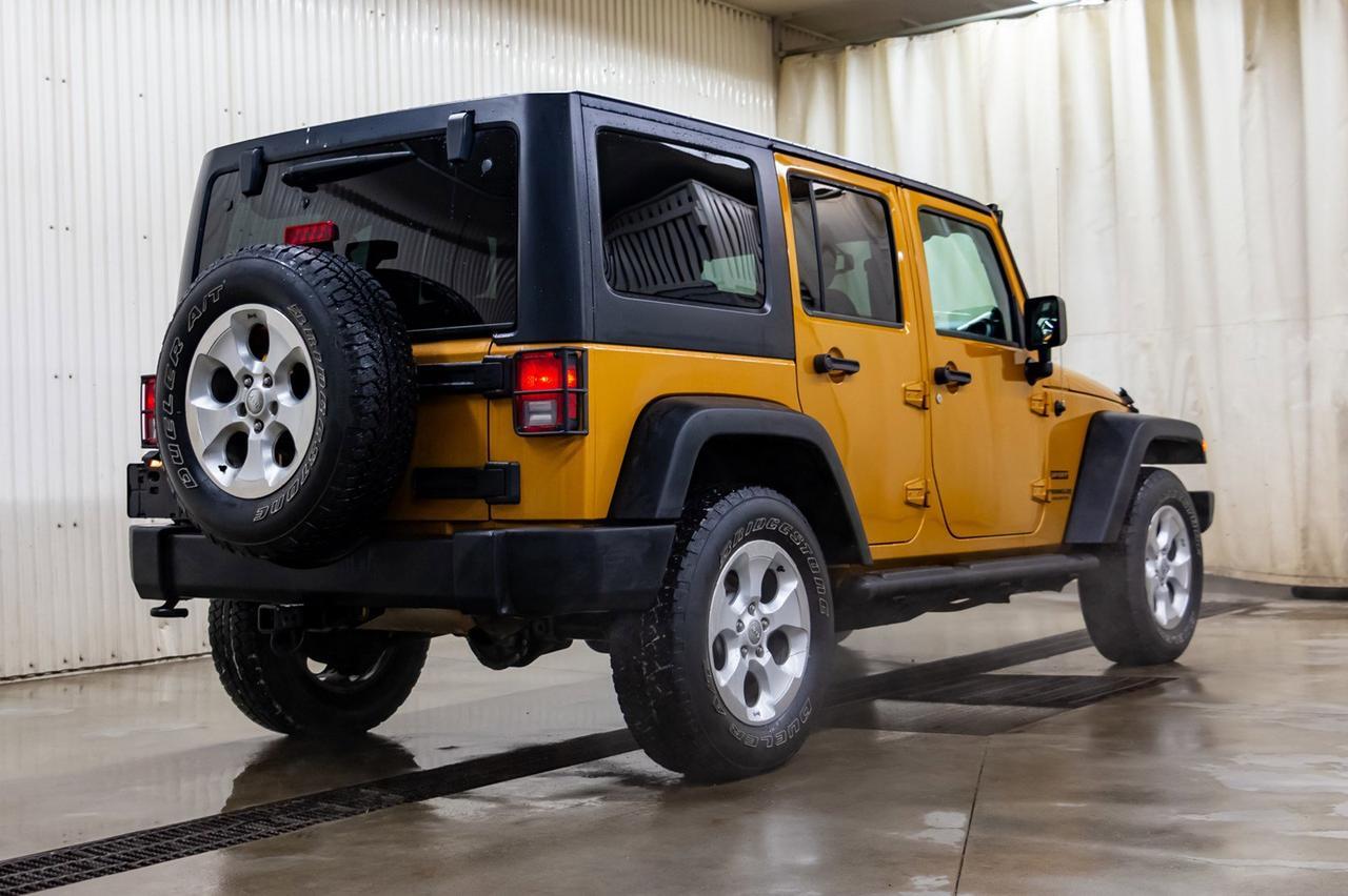 2014 Jeep Wrangler Unlimited 4x4 Sport Red Deer AB