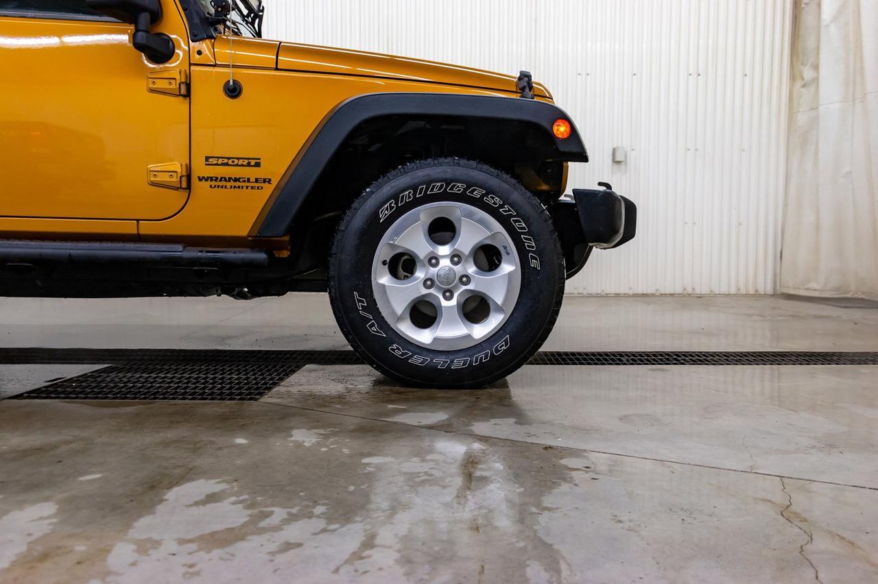 2014 Jeep Wrangler Unlimited 4x4 Sport Red Deer AB