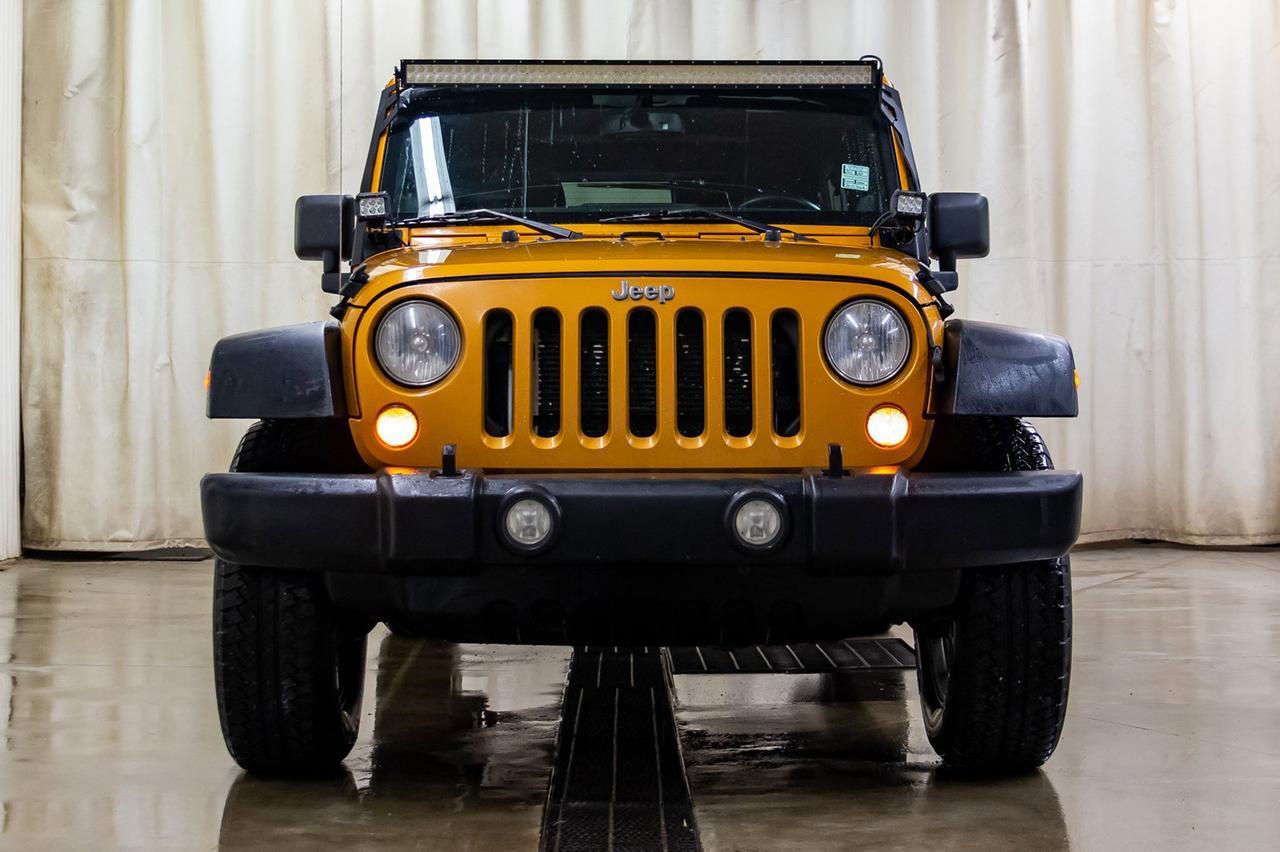 2014 Jeep Wrangler Unlimited 4x4 Sport Red Deer AB