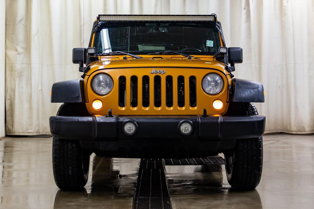 2014 Jeep Wrangler Unlimited 4x4 Sport Red Deer AB