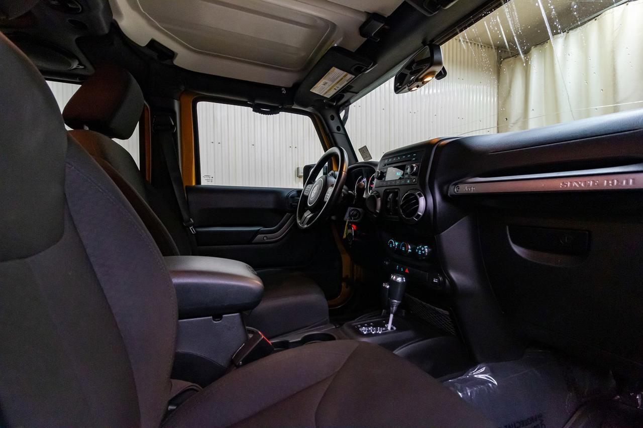 2014 Jeep Wrangler Unlimited 4x4 Sport Red Deer AB