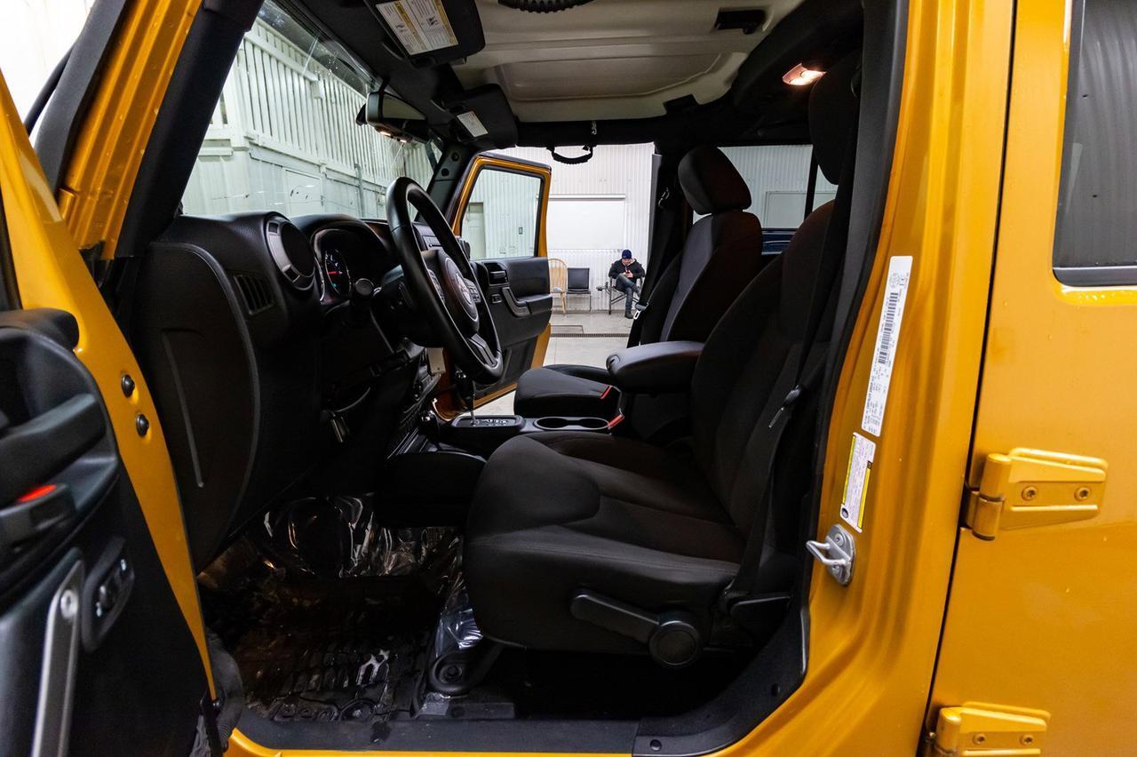 2014 Jeep Wrangler Unlimited 4x4 Sport Red Deer AB