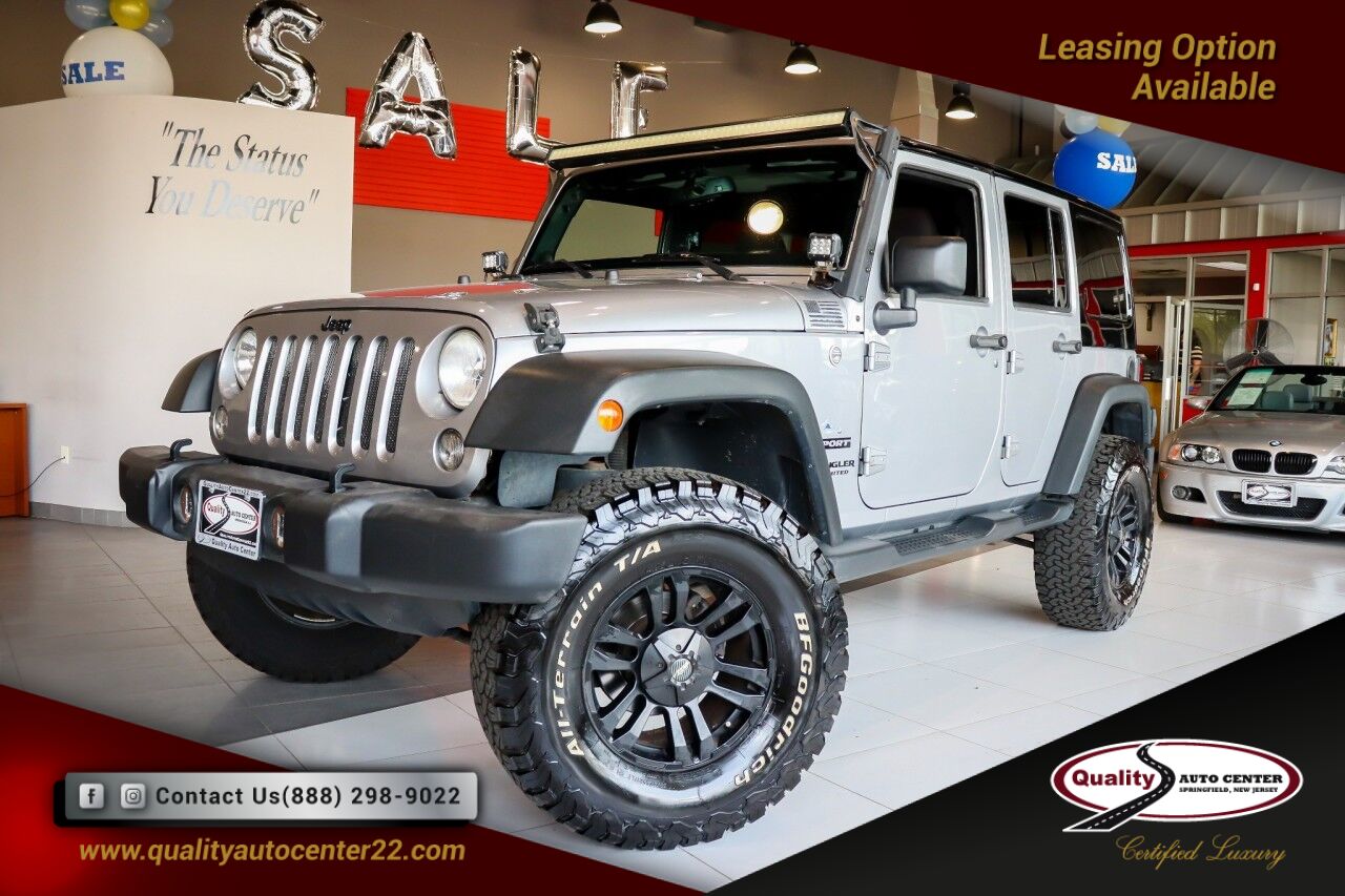 2014 Jeep Wrangler Unlimited Quick Order Pkg 23S Sport Springfield NJ 2014 Jeep Wrangler Unlimited Quick Order Pkg 23S Sport Springfield NJ