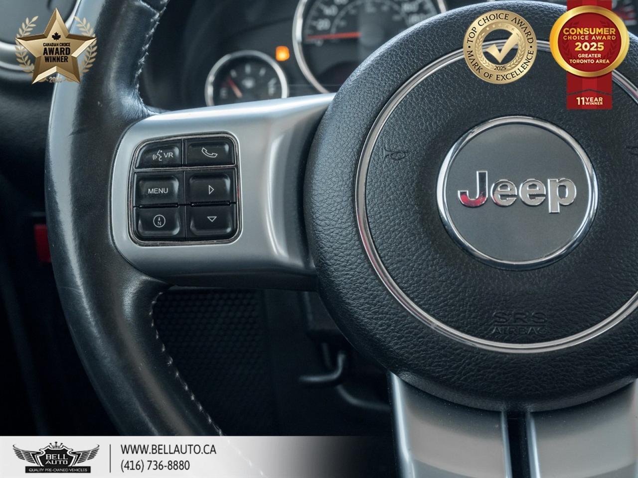2014 Jeep Wrangler Unlimited Rubicon | APPLE CARPLAY® | LEATHER | FOG LIGHTS | TOW HITCH | DSR | NO ACCIDENT | CLEAN CARFAX Toronto ON